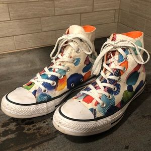 Converse Hi-top Chucks, women’s size 8